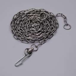 Цепь для привязи собак, 5 м, калибр 3×21 мм, черная