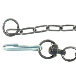 Цепь для привязи собак, 5 м, калибр 3×21 мм, черная