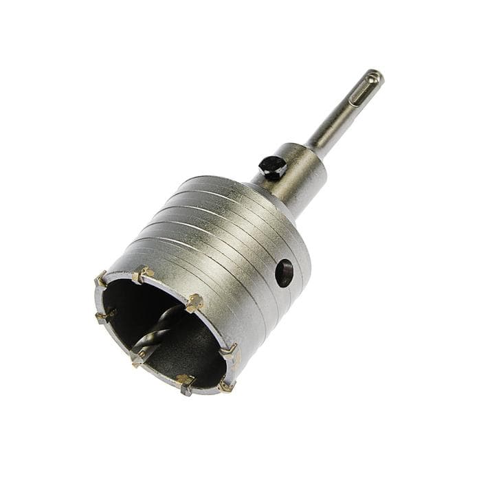 Коронка буровая в сборе ТУНДРА, SDS-plus, М22×65 мм