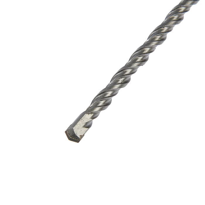 Бур по бетону ТУНДРА, двойная спираль, SDS-plus, 6×160 мм