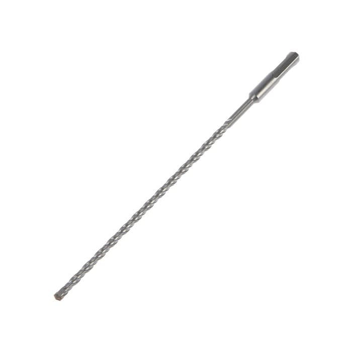 Бур по бетону ТУНДРА, двойная спираль, SDS-plus, 6×260 мм