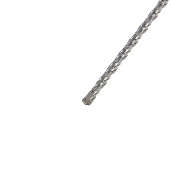 Бур по бетону ТУНДРА, двойная спираль, SDS-plus, 6×260 мм