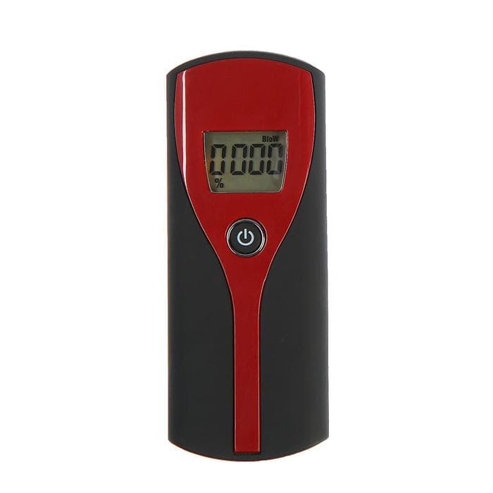 Алкотестер TORSO, ЖК-экран, LED подсветка, красный