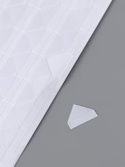 Набор уголков с кармашком для фотографий 102 уголка «Прозрачные», 10.3×15.1 см