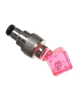 Колпачок на вентиль Cartage, светящийся, набор 2 шт., МИКС