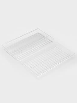 Сушилка для посуды с поддоном для шкафа 50 см, 46.5×25.6 см, белая