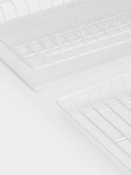 Сушилка для посуды с поддоном для шкафа 50 см, 46.5×25.6 см, белая