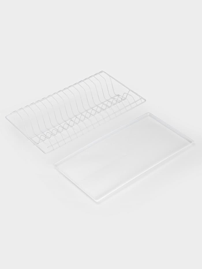 Сушилка для посуды с поддоном для шкафа 50 см, 46.5×25.6 см, белая