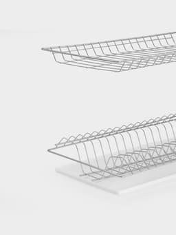 Сушилка для посуды с поддоном для шкафа 50 см, 46.5×25.6 см, хром