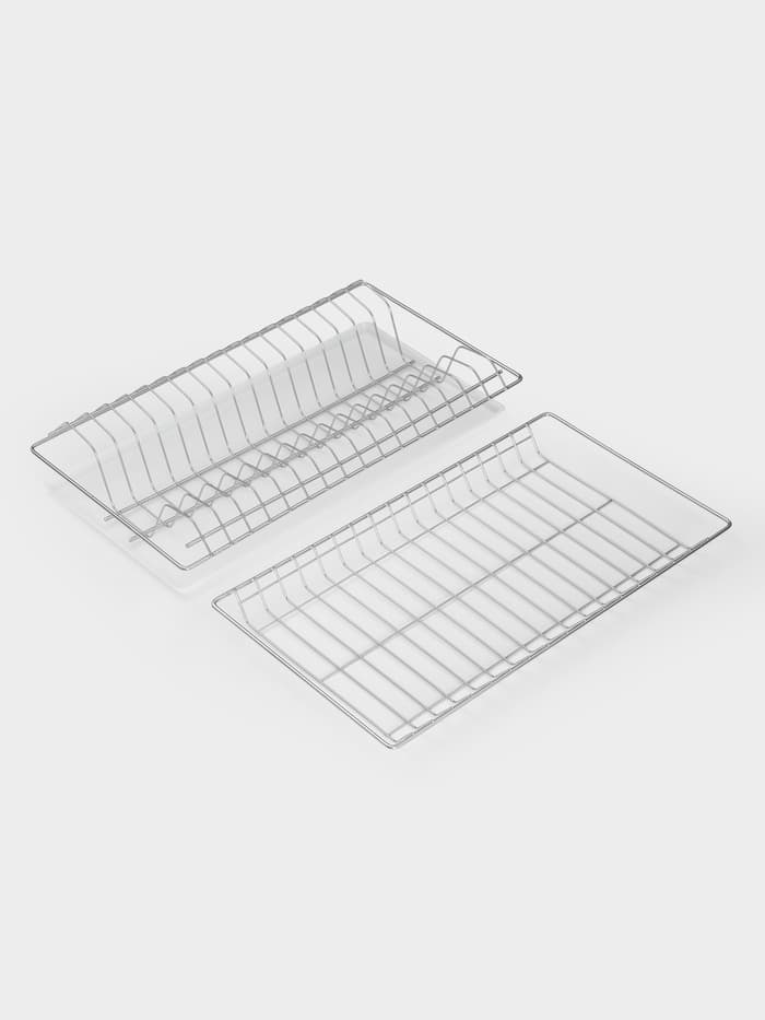 Сушилка для посуды с поддоном для шкафа 50 см, 46.5×25.6 см, хром
