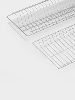 Сушилка для посуды с поддоном для шкафа 50 см, 46.5×25.6 см, хром