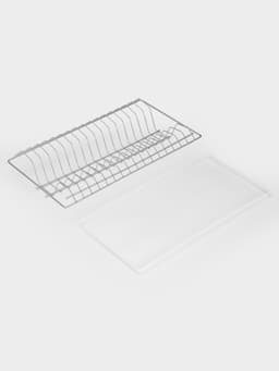 Сушилка для посуды с поддоном для шкафа 50 см, 46.5×25.6 см, хром