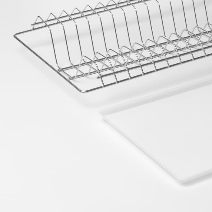 Комплект посудосушителей с поддоном для шкафа 60 см, 56.5×25.6 см, хром