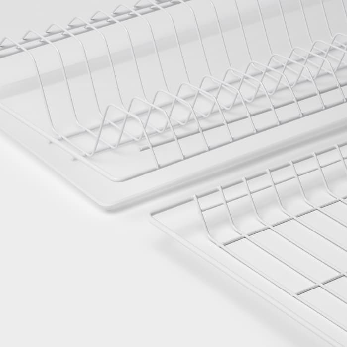 Комплект посудосушителей с поддоном для шкафа 60 см, 56.5×25.6 см, хром