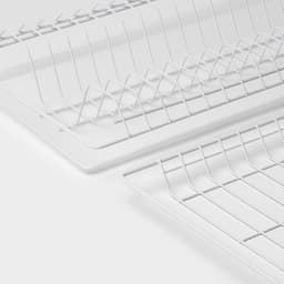 Комплект посудосушителей с поддоном для шкафа 60 см, 56.5×25.6 см, хром