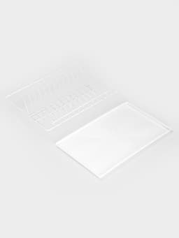 Сушилка для посуды с поддоном для шкафа 40 см, 36.5×25.6 см, белая