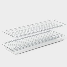 Комплект посудосушителей с поддоном для шкафа 80 см, 76.5×25.6 см, цинк