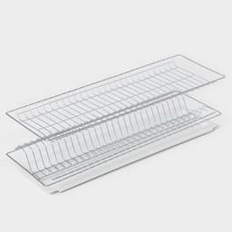 Комплект посудосушителей с поддоном для шкафа 80 см, 76.5×25.6 см, цинк
