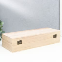 Шкатулка для росписи дерево «Купюрница», для творчества, декора, 24×9.5×6 см