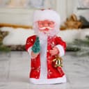 Дед Мороз под ёлку «Зимнее волшебство. Новогодняя игрушка в шубе», 17 см