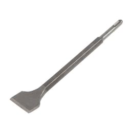 Зубило плоское для снятия плитки ТУНДРА, угол 10°, SDS-plus, 14×40×250 мм
