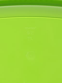 Таз хозяйственный овальный «Водолей», 11 л, пластик, салатовый