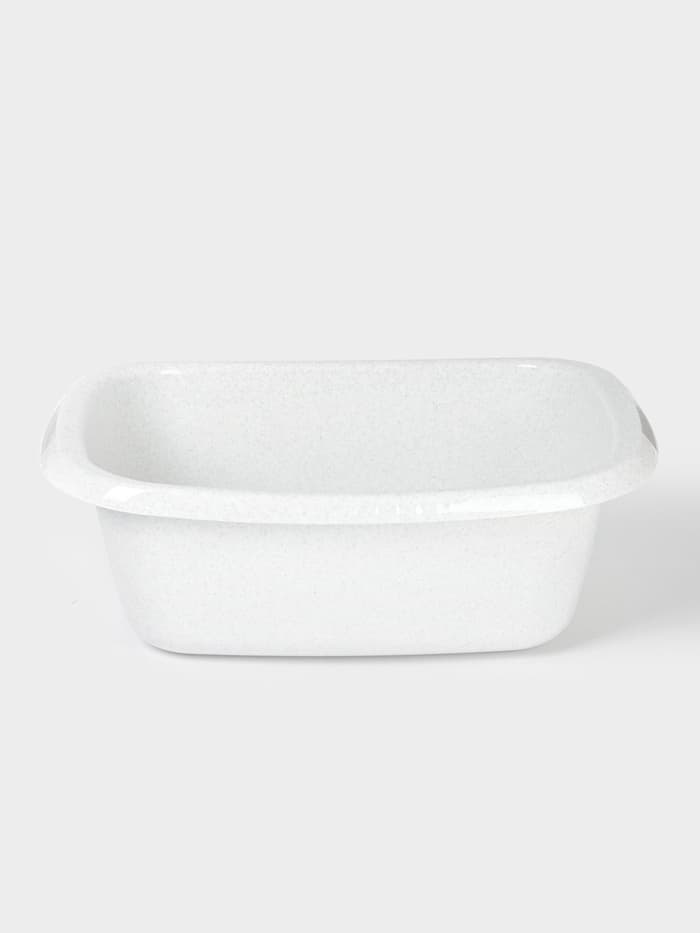 Таз хозяйственный овальный «Водолей», 11 л, пластик, мраморный