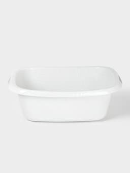 Таз хозяйственный овальный «Водолей», 11 л, пластик, мраморный