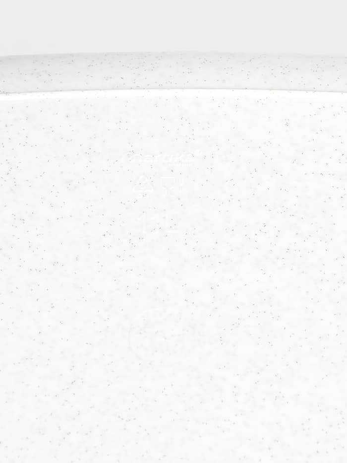 Таз хозяйственный овальный «Водолей», 11 л, пластик, мраморный