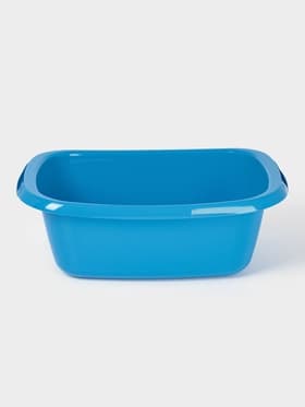 Таз хозяйственный овальный «Водолей», 11 л, пластик, синий