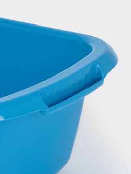 Таз хозяйственный овальный «Водолей», 11 л, пластик, синий