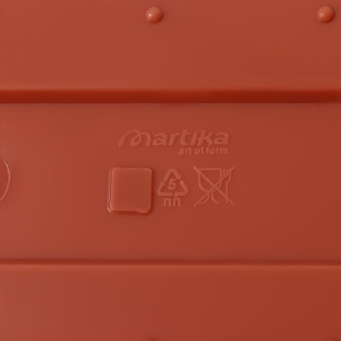 Ящик балконный для цветов «Фелиция», 7 л, 40×18×16 см, пластиковый, цвет терракотовый