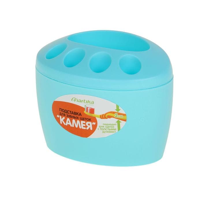 Подставка для зубных щёток «Камея», МИКС
