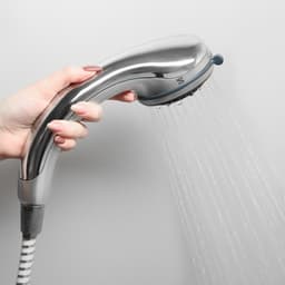 Душевая лейка Accoona A327, 4 режима, корпус пластик, цвет хром