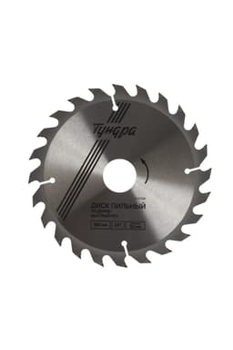 Диск пильный по дереву ТУНДРА, быстрый рез, 180×32 мм (кольца на 22,20,16), 24 зуба