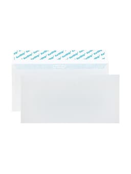 Конверт почтовый E65 110×220 мм, без подсказа, без окна, отрывная лента, внутренняя запечатка, 80 г/м²