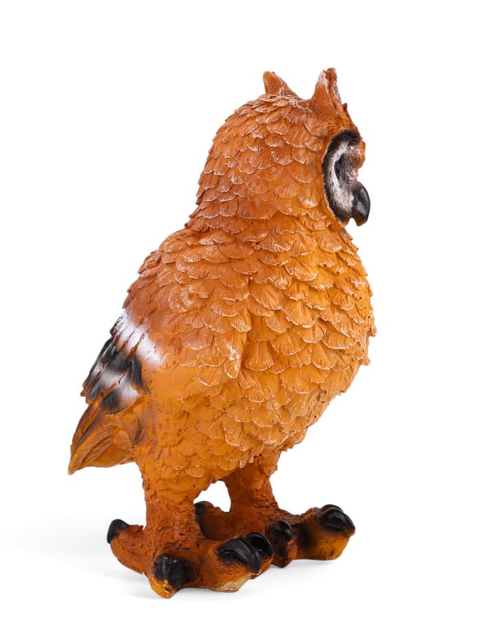 Садовая фигура из полистоуна «Филин», 22×28×42 см