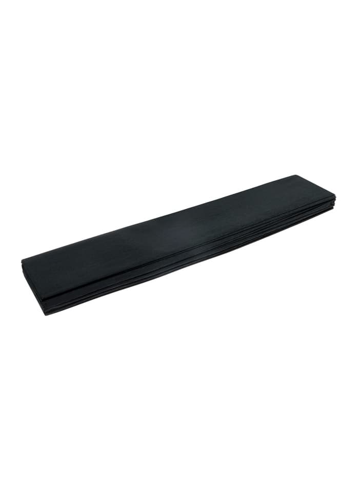 Бумага крепированная 50×200 см, в рулоне, 32 г/м², чёрная