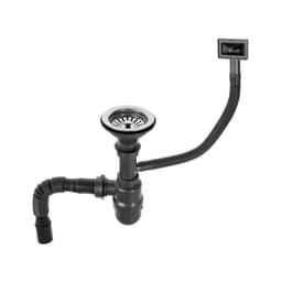 Сифон для мойки Accoona A469-2, 3 1/2", d=110 мм, с переливом, с гофрой