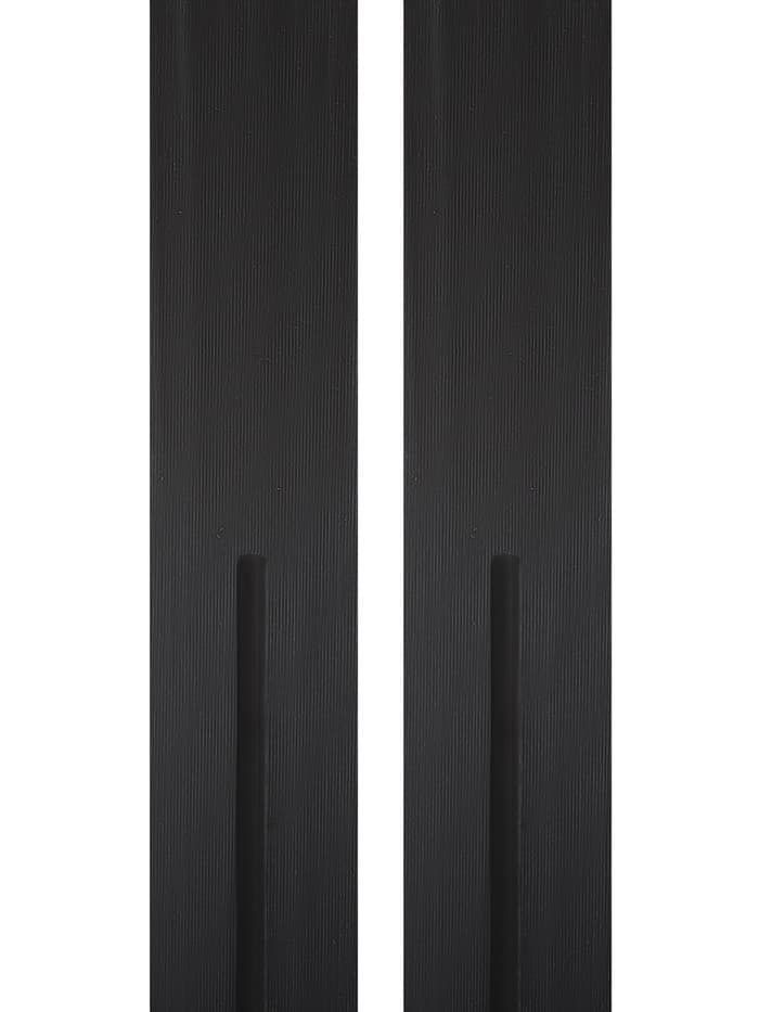 Комплект лыжный: пластиковые лыжи 150 см без насечек, стеклопластиковые палки 110 см, крепления SNS, цвета МИКС