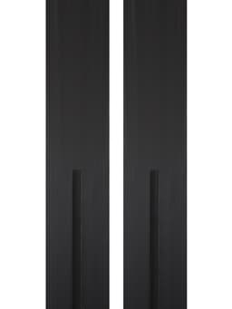 Комплект лыжный: пластиковые лыжи 150 см без насечек, стеклопластиковые палки 110 см, крепления SNS, цвета МИКС