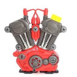 Конструктор «Двигатель внутреннего сгорания», световые и звуковые эффекты, 31 деталь