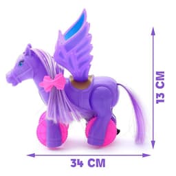 Игрушка лошадка заводная «Пегас», МИКС
