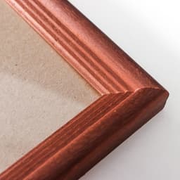 Фоторамка для фото 40×60 см Brawley, сосна, (пластиковый экран), махагон