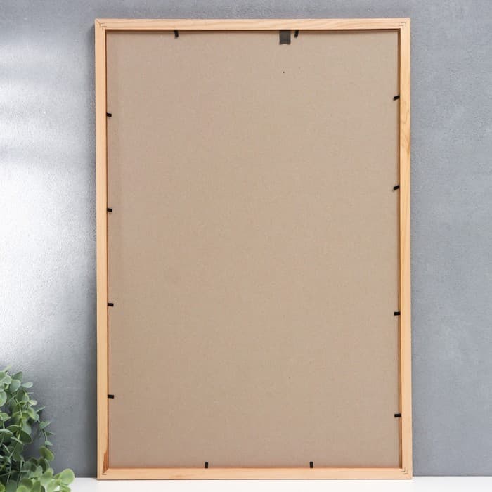 Фоторамка для фото 40×60 см Bridgeport, сосна, (пластиковый экран), дуб