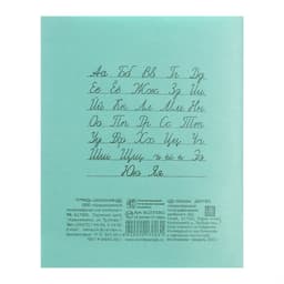 Тетрадь 12 листов в линейку «Зелёная обложка», эконом, плотность 60 г/м²