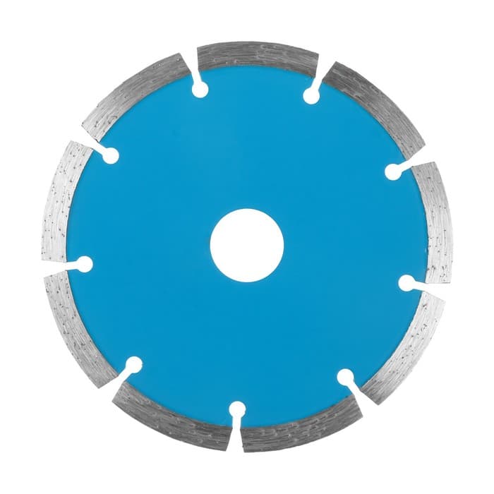 Диск алмазный отрезной ТУНДРА, сегментный, сухой рез, 125×22 мм