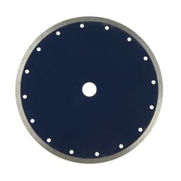 Диск алмазный отрезной ТУНДРА, сплошной, мокрый рез, 230×22 мм