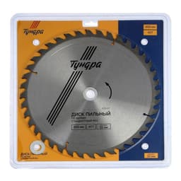 Диск пильный по дереву ТУНДРА, стандартный рез, 300×32 мм (кольца на 22.20.16), 40 зубьев
