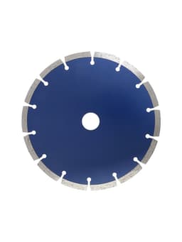 Диск алмазный отрезной ТУНДРА, сегментный, сухой рез, 180×22 мм, упаковка МИКС.